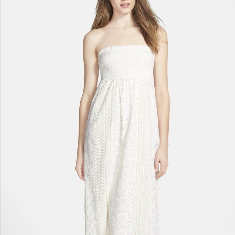 Tommy Bahama Islay Eyelet Maxi Dress